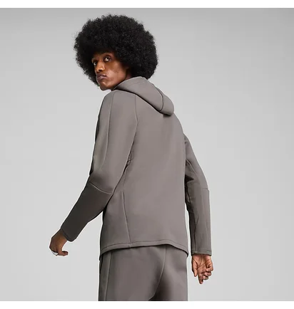 Толстовка мужская Puma Evostripe Full-Zip Hoodie Grey 684613-79