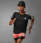 Футболка чоловіча Adidas Own The Run 3-Stripes Tee Black IQ3834