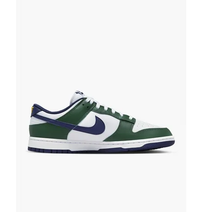 Кроссовки мужские Nike Dunk Low Shoes White/Green FV6911-300