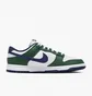 Кроссовки мужские Nike Dunk Low Shoes White/Green FV6911-300