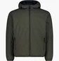 Куртка мужская CMP Reverse Jacket Fix Hood Twill Green 34K0137-F905