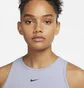 Топ жіночий Nike Pro Dri-Fit Crop Tank Light Blue DX0061-519