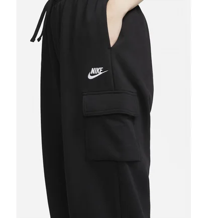 Штаны женские Nike Nsw Club Fleece Cargo Pants Black Dq5196-010