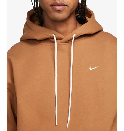 Худі чоловіче Nike Solo Swoosh Fleece Hoodie Brown CV0552-270