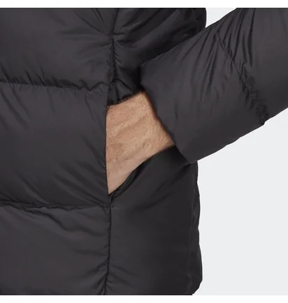 Пуховик чоловічий Adidas Essentials Midweight Black Gt9141