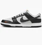 Кроссовки мужские Nike Dunk Low White/Black FN7808-001