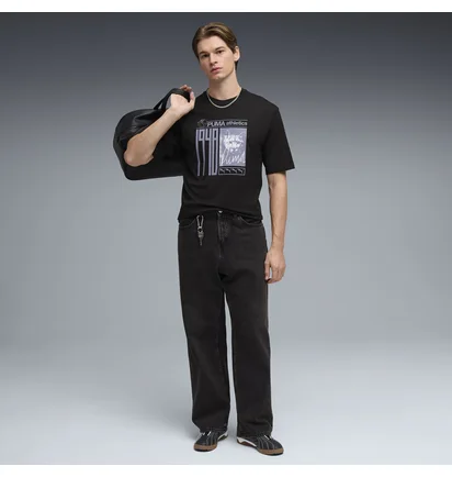 Футболка чоловіча Puma Graphic Photoprint Black 691785-01