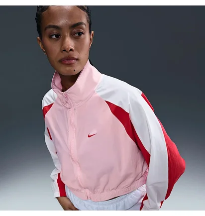 Куртка женская Nike Sportswear WomenS Woven Jacket Pink IB6970-690