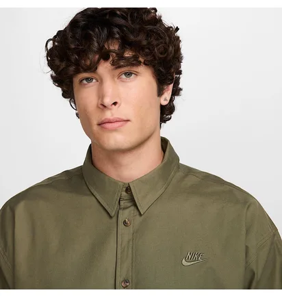 Рубашка мужская Nike Oxford Olive HM9590-222