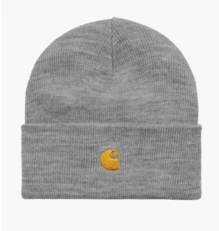 Шапка мужская Carhartt WIP Chase Beanie Grey I026222-37