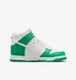 Кросівки дитячі Nike Dunk High Phantom Stadium White/Green DB2179-002