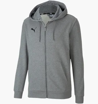 Толстовка чоловіча Puma Teamgoal 23 Casuals Hooded Jacket Grey 65670833