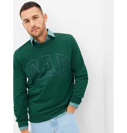 Світшот чоловічий Gap Logo Sweatshirt Green 457230011