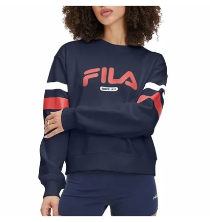 Свитшот женский Fila Latur Graphic Blue FAW074250004