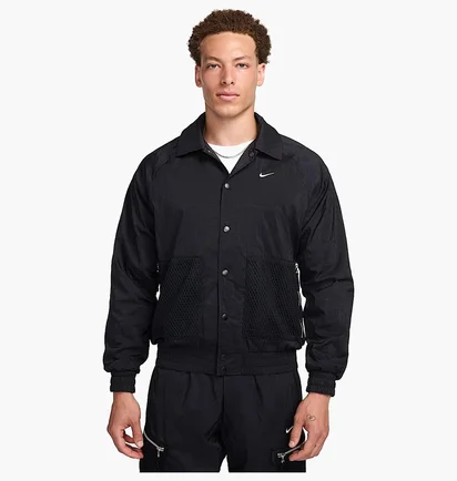 Куртка чоловіча Nike MenS Repel Woven Basketball Jacket Black FN2896-010