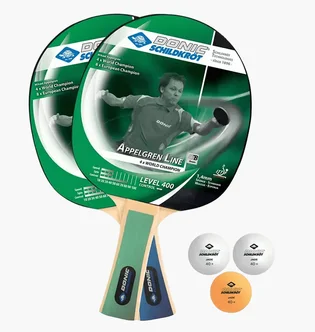 Набор для настольного тенниса Donic Appelgren 400 2-Player Set Black DT1-788464