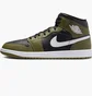 Кроссовки мужские Air Jordan 1 Mid Black/Olive DQ8426-092