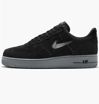 Кросівки чоловічі Nike Air Force 1 Low Jewel Suede Black HQ3827-002