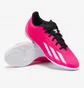 Футзалки унисекс Adidas X Speedportal.4 In Pink GZ2451