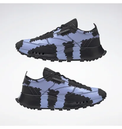 Кроссовки унисекс Reebok X Collina Strada Classic Leather Legacy Black/Blue H03106