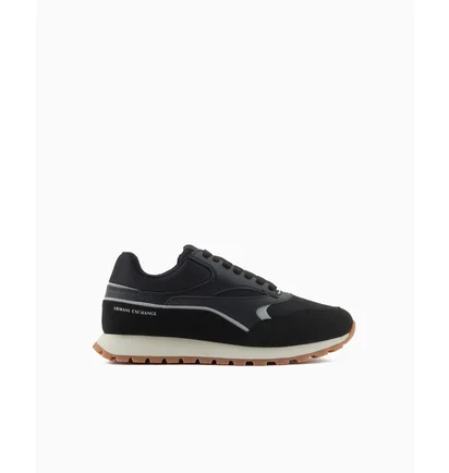 Кроссовки мужские Armani Exchange Chunky Sneakers Black XUX230-XV867-K001