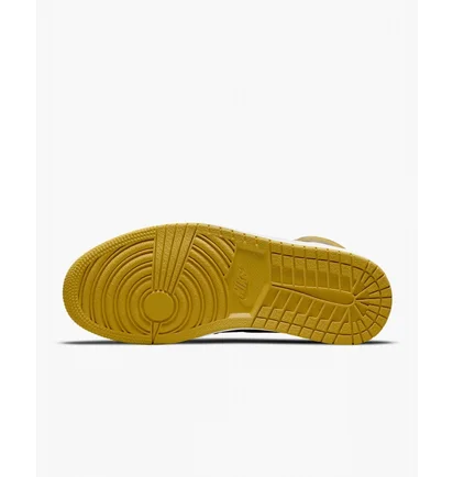Кроссовки мужские Air Jordan 1 Retro High Og Black/Yellow 555088-701
