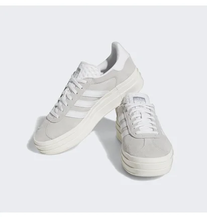 Кросівки унісекс Adidas Gazelle Bold Shoes Grey Hq6893