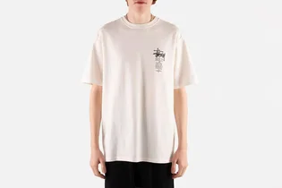 Футболка мужская Stussy Pigment Dyed Swim Out White 1905167-1002