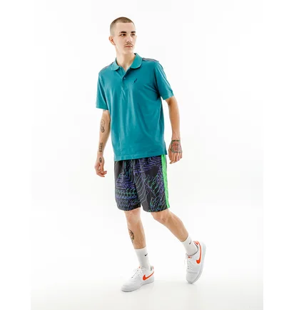 Поло мужское AUSTRALIAN Tape Stripe Polo Club Pique Blue LSUPO0060-328
