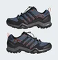 Кроссовки мужские Adidas Terrex Swift R2 Gore-Tex Hiking Black/Blue IF7633