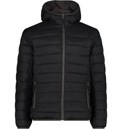 Куртка мужская CMP Fix Hood Twill Brown/Black 34K0137-E910