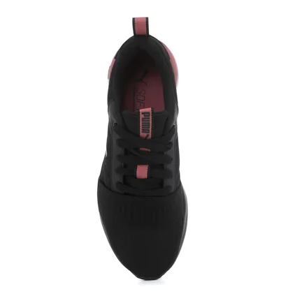 Кроссовки женские Puma Rose Plus Black/Pink 374897-09