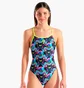 Купальник женский Arena Womulti Chameleons Swimsuit Blue 010209-560