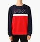 Свитшот мужской Fila Men Laurus Crew Sweat Black/Red 683182R69