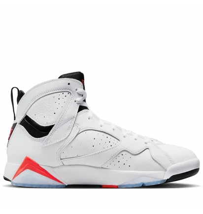 Кроссовки мужские Air Jordan 7 Retro White Infrared White CU9307-160