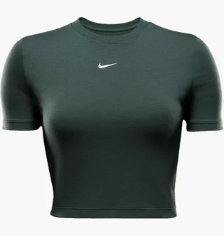 Футболка женская Nike T-Shirt Sportswear Essential Green FB2873-338
