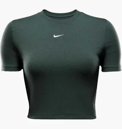 Футболка женская Nike T-Shirt Sportswear Essential Green FB2873-338