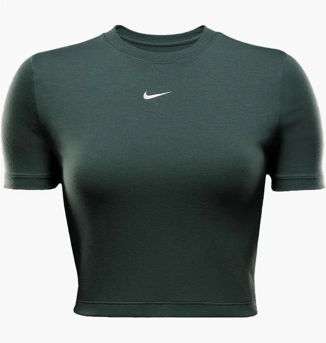 Футболка женская Nike T-Shirt Sportswear Essential Green FB2873-338