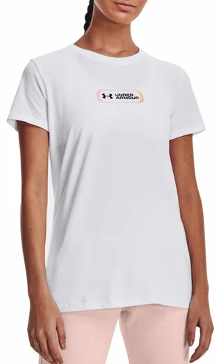 Футболка жіноча Under Armour T-Shirt Ua Gradient Pill White 1374163-100