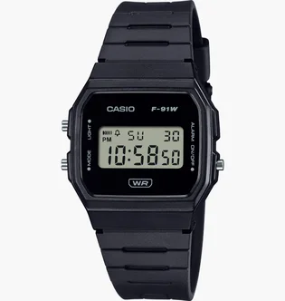 Часы унисекс Casio Pop F-91WB-1A