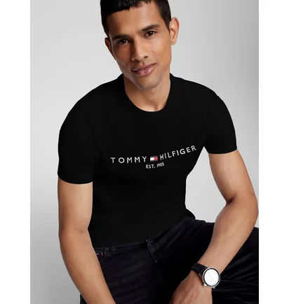 Футболка чоловіча Tommy Hilfiger Est. 1985 Black 78J6318-P8F-BLACK