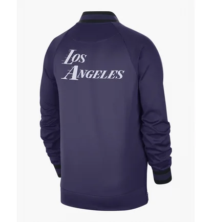 Кофта чоловіча Nike Dri-Fit Nba Los Angeles Lakers Showtime City Edition Violet DN4608-535