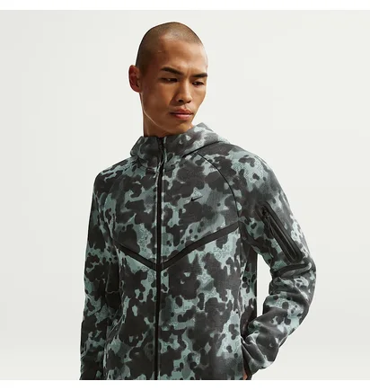 Куртка мужская Nike Windrunner Black/Turquoise HV0956-017