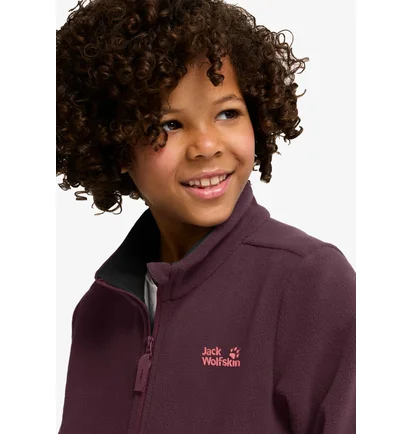 Кофта дитяча JACK WOLFSKIN Vertigo Bordo A65441I-0116
