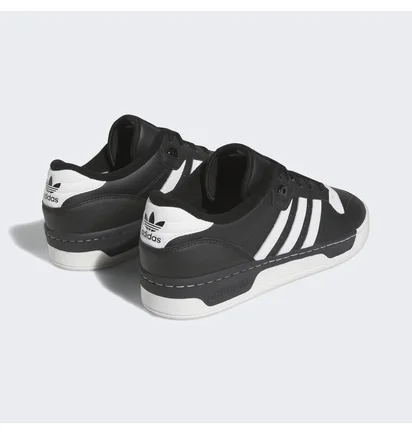 Кроссовки унисекс Adidas Rivalry Low Noir/Blanc Black FZ6327