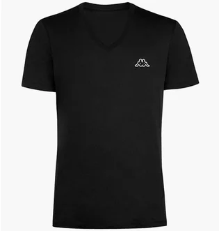 Футболка мужская Kappa Mezza Manica Scollo V Black K1311-NERO