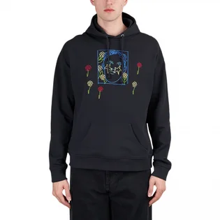 Худи унисекс Carne Bollente Laid Back Hoodie Black SS23H0104-BLACK