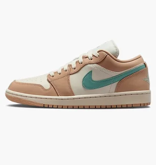 Кроссовки женские Air Jordan 1 Low Beige DC0774-130