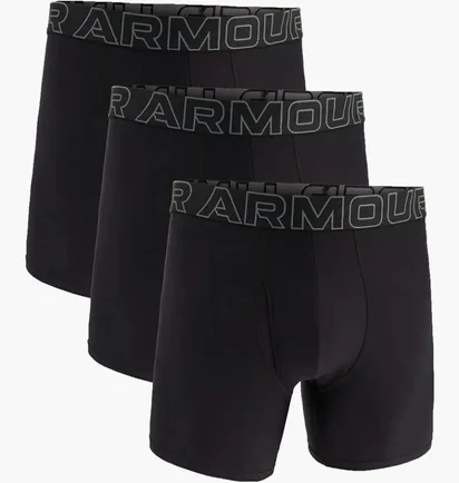 Трусы мужские Under Armour Perf Tech (3 шт) Black 1383878-001