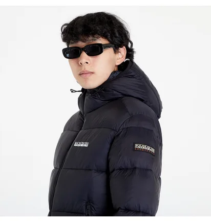 Пуховик чоловічий Napapijri Suomi H 1 Jacket Black NP0A4GJE0411